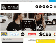 Tablet Screenshot of lgof.org